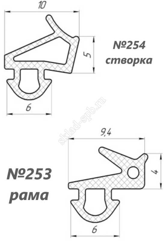 Уплотнитель для рамы VEKA серый